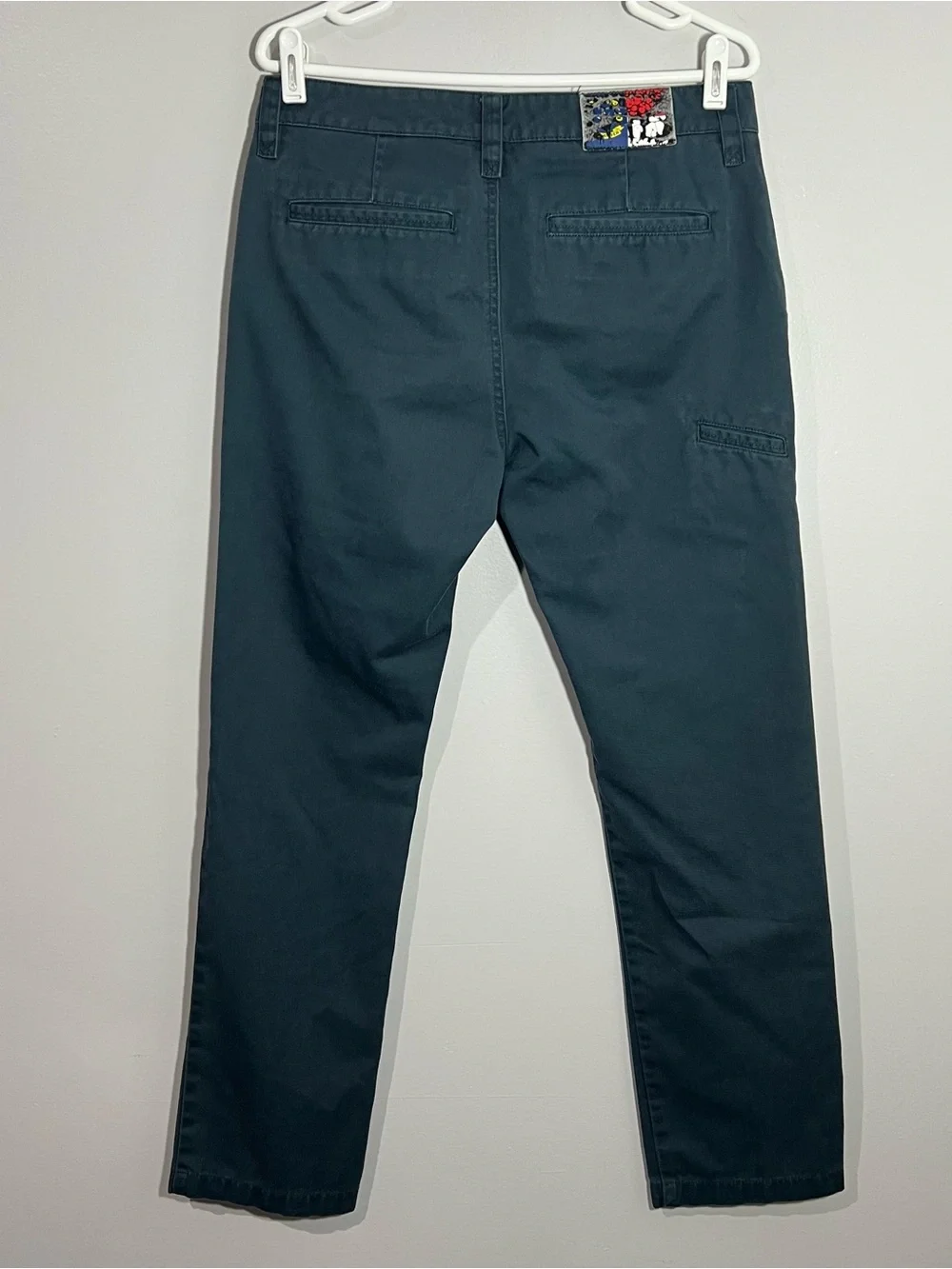 Quiksilver Justin Brock Blue Chino Pants Mens Size 31